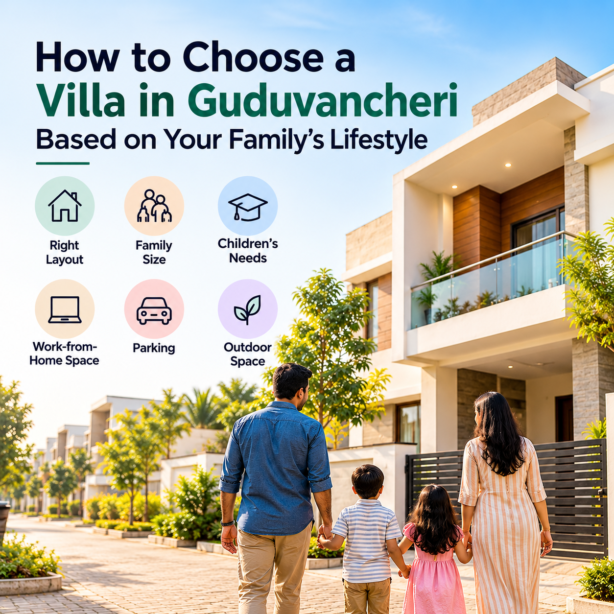How to Choose a Villa in Guduvancheri for Your Family
