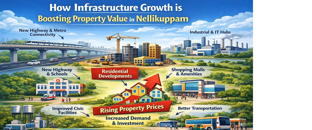  How Infrastructure Growth is Boosting Property Value in Nellikuppam