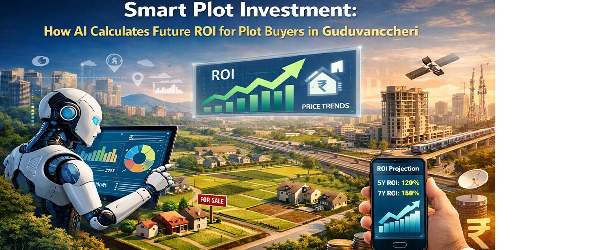 Smart Plot Investment: How AI Calculates Future ROI for Plot Buyers in Guduvancheri