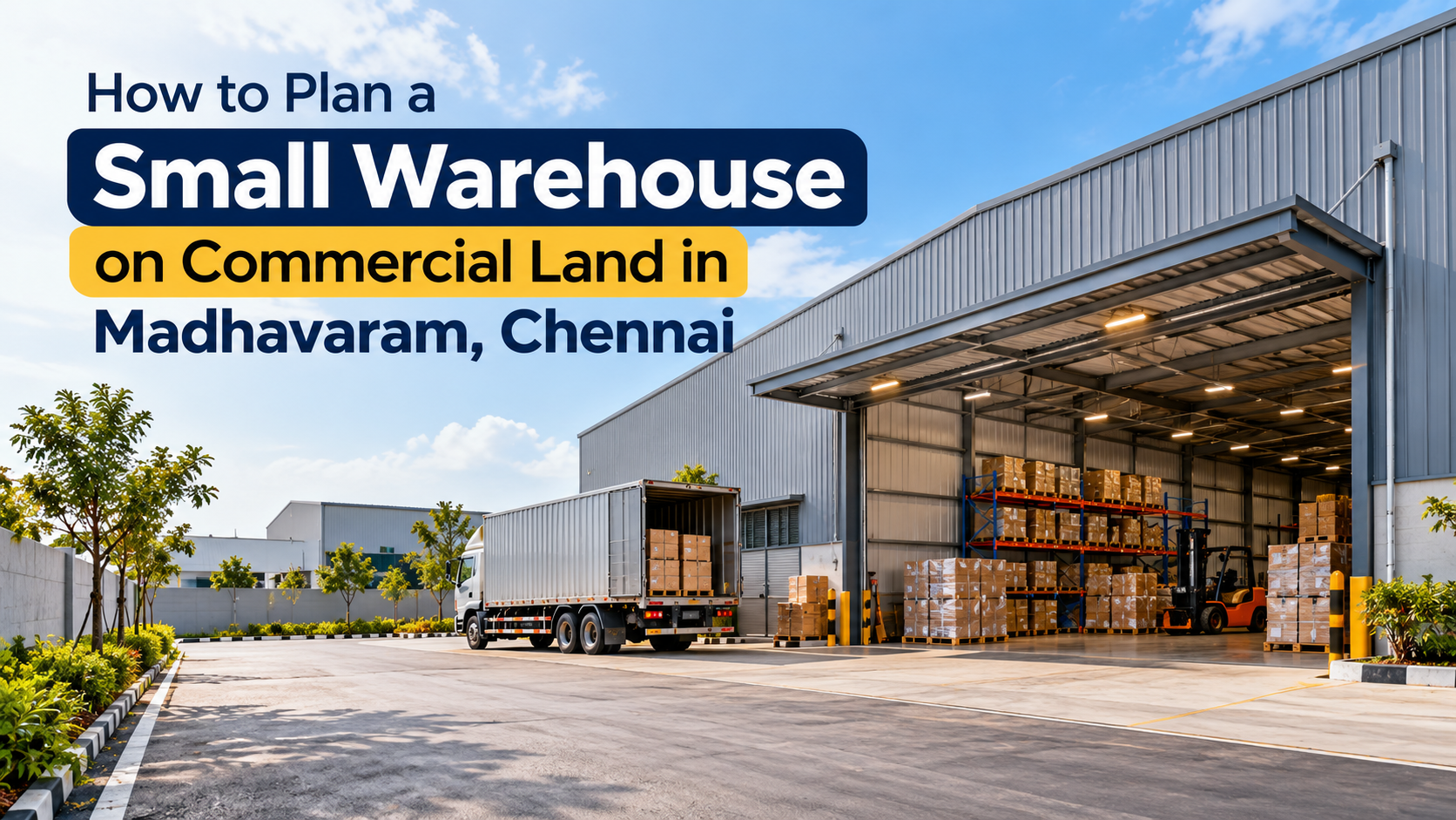 Small Warehouse Planning on Commercial Land in Madhavaram
