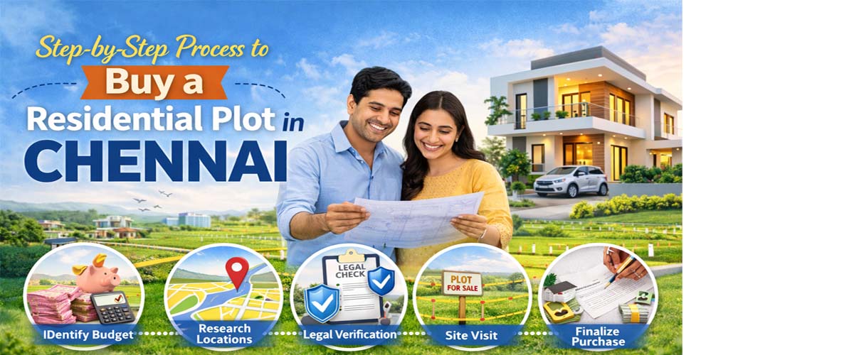 Step-by-Step Process to Buy a Residential Plot in Chennai