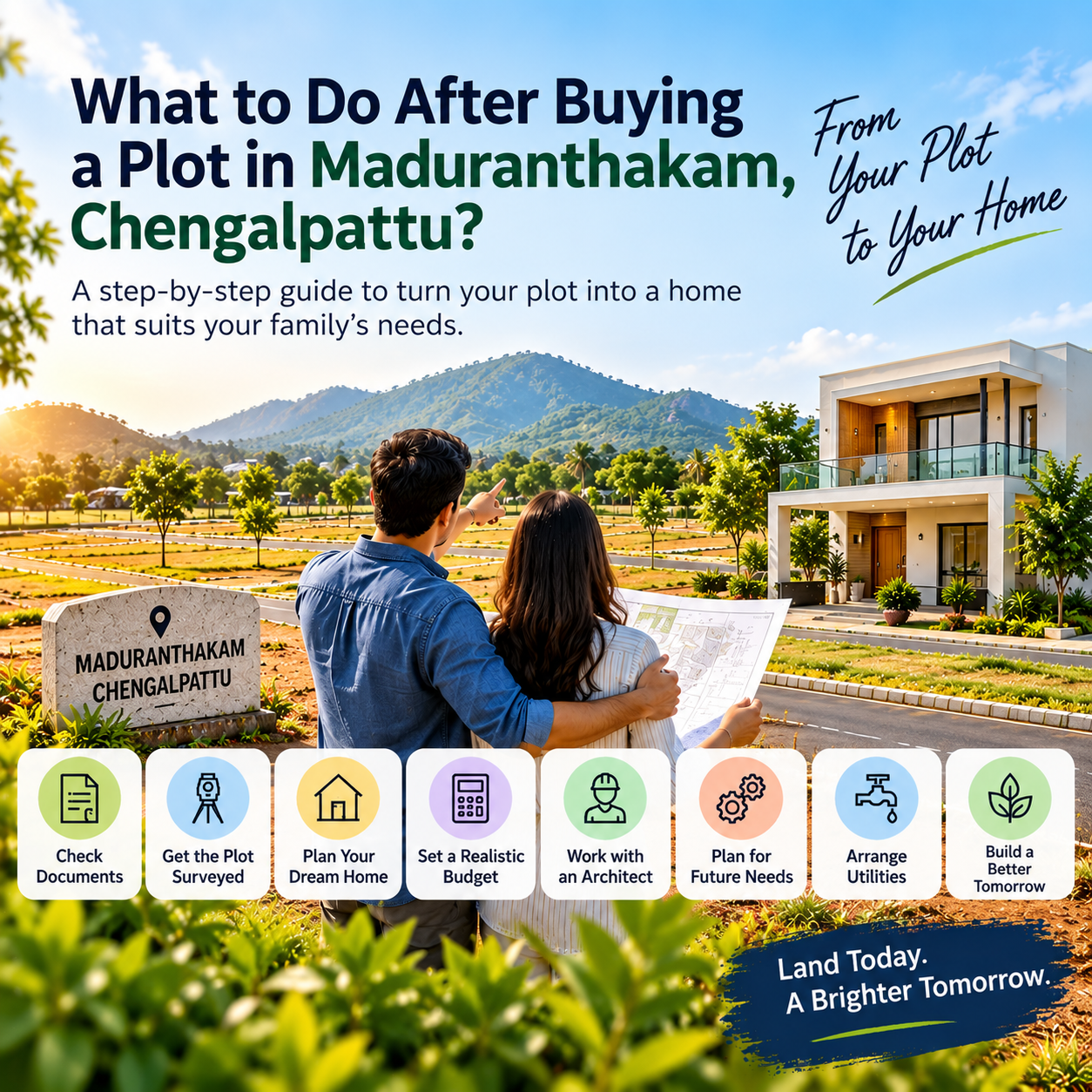 What to Do After Buying a Plot in Maduranthakam, Chengalpattu