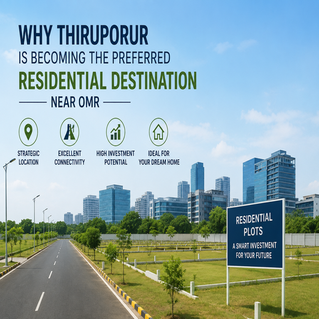 Why Thiruporur is Becoming the Preferred Residential Destination Near OMR